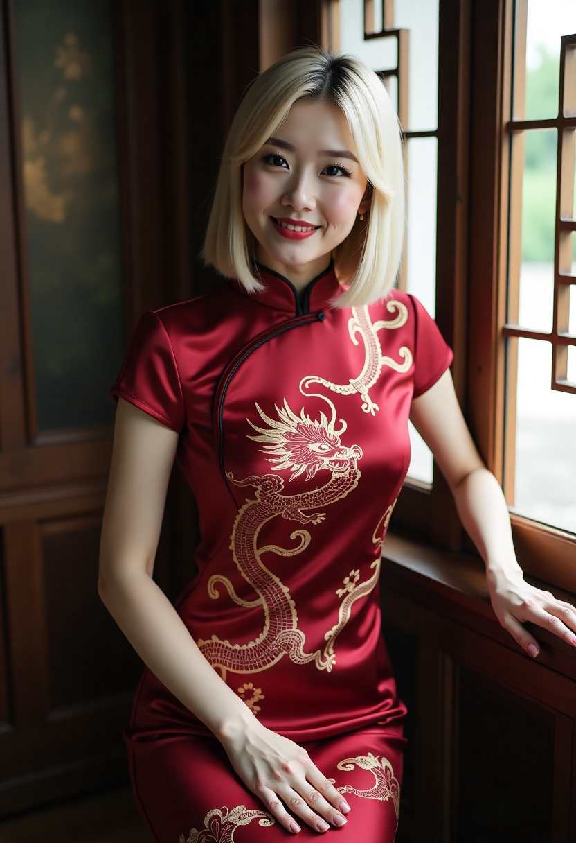 消防站窗边剧照